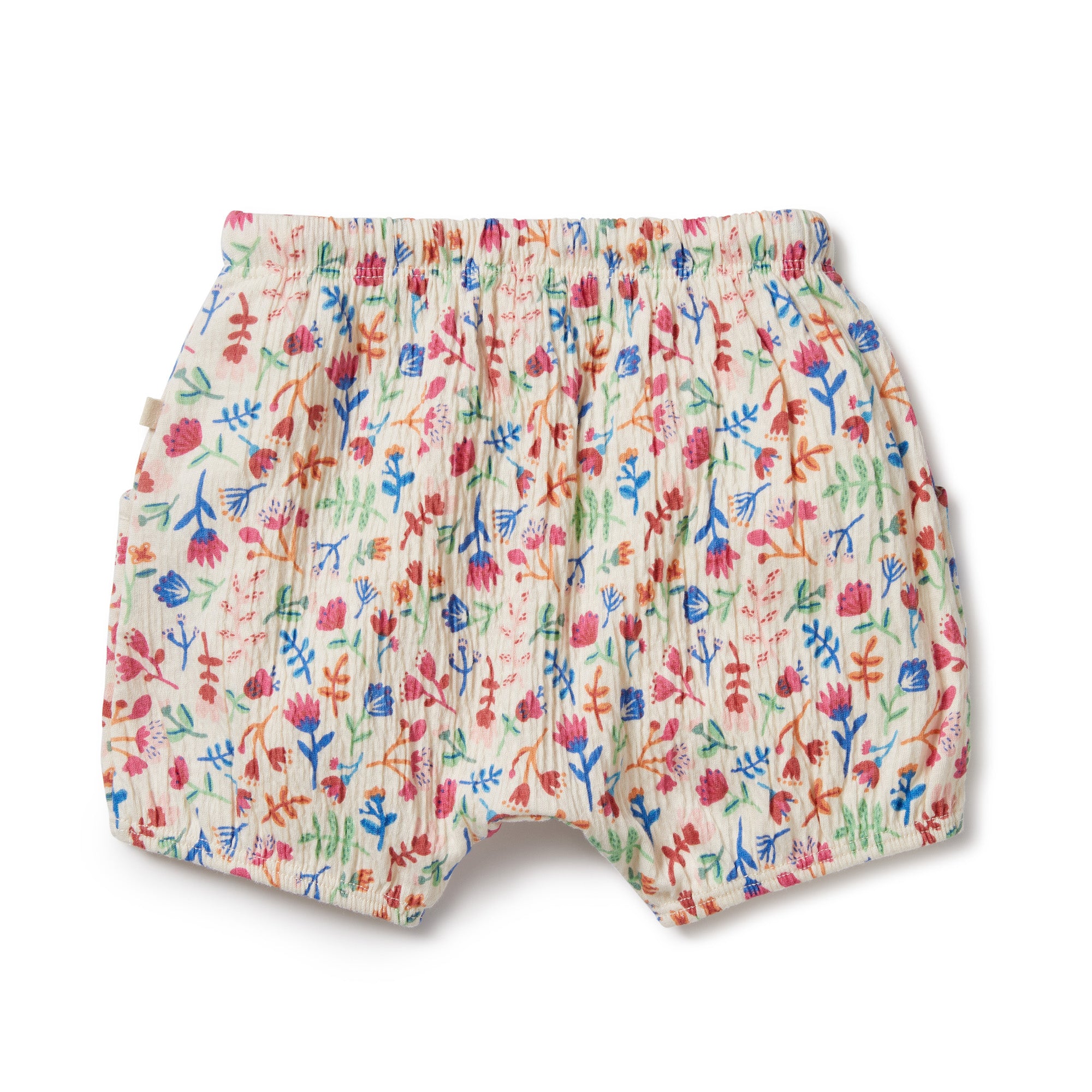 Wilson and Frenchy Tropical Garden Crinkle Bloomer Short