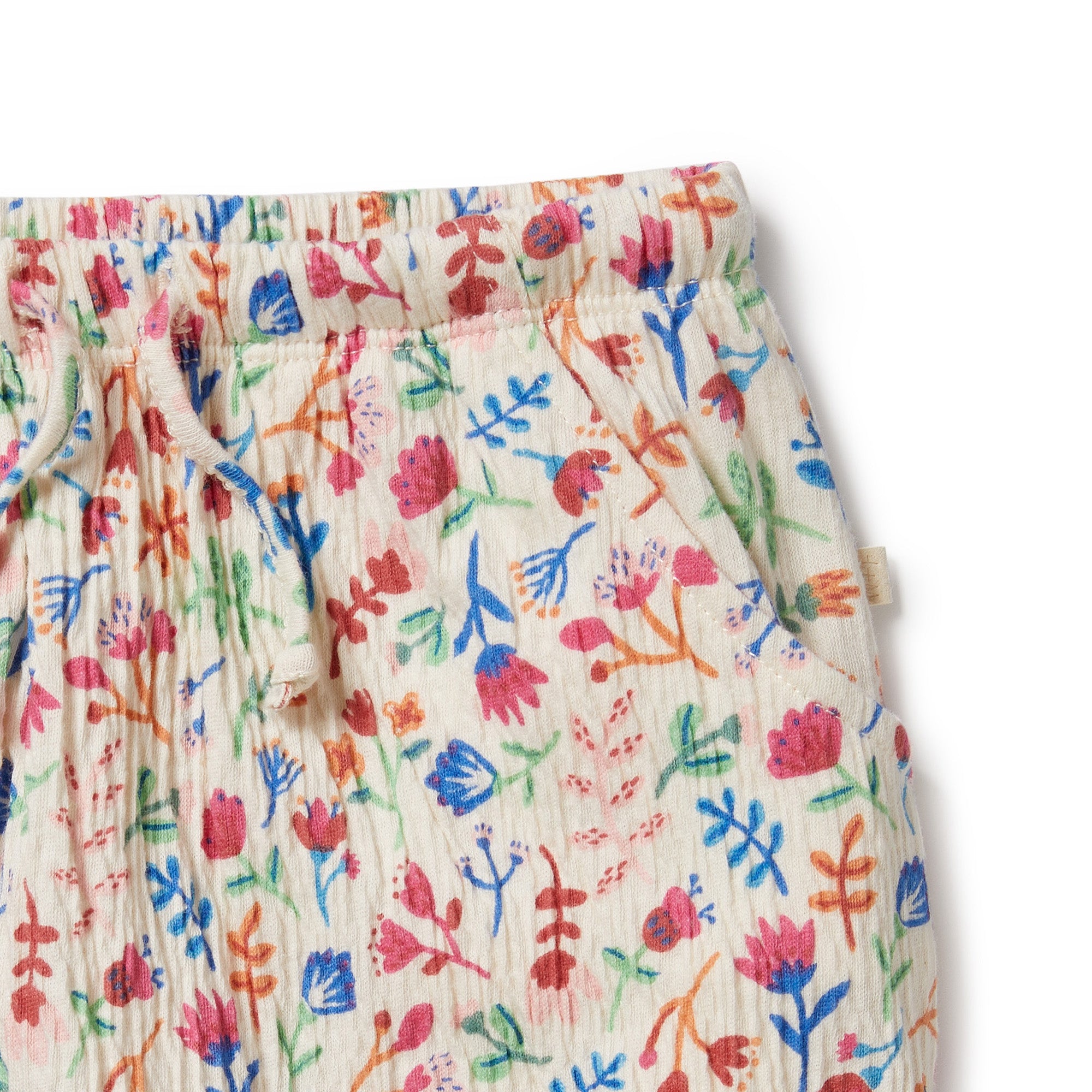 Wilson and Frenchy Tropical Garden Crinkle Bloomer Short