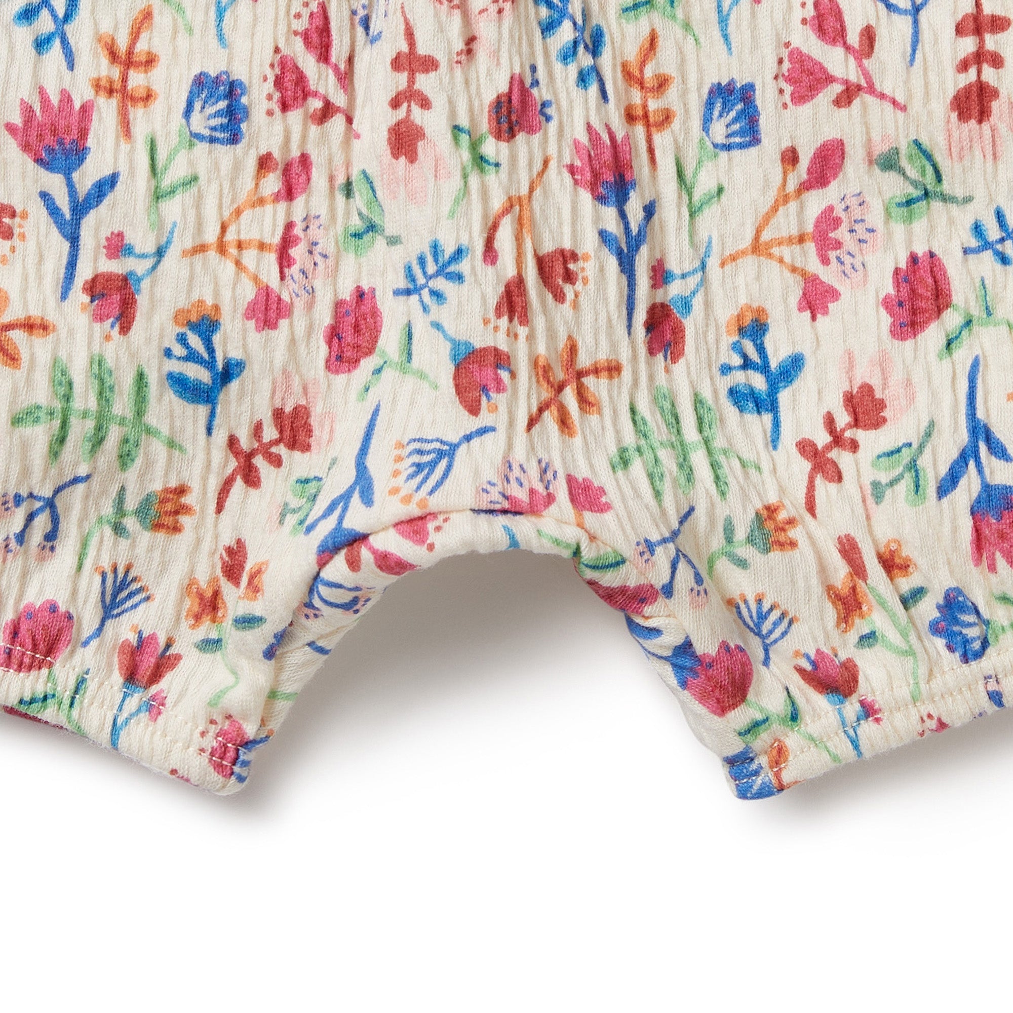 Wilson and Frenchy Tropical Garden Crinkle Bloomer Short