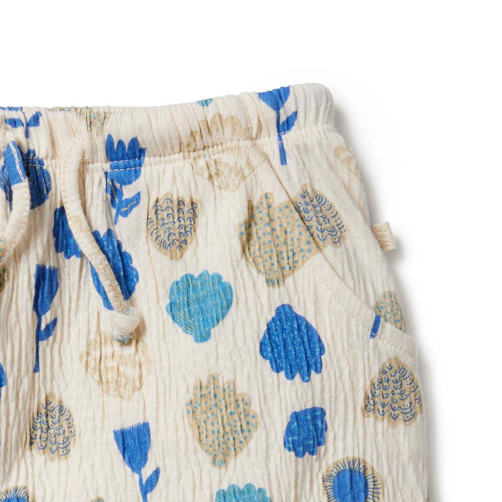 Ocean Breeze Crinkle Bloomer Short