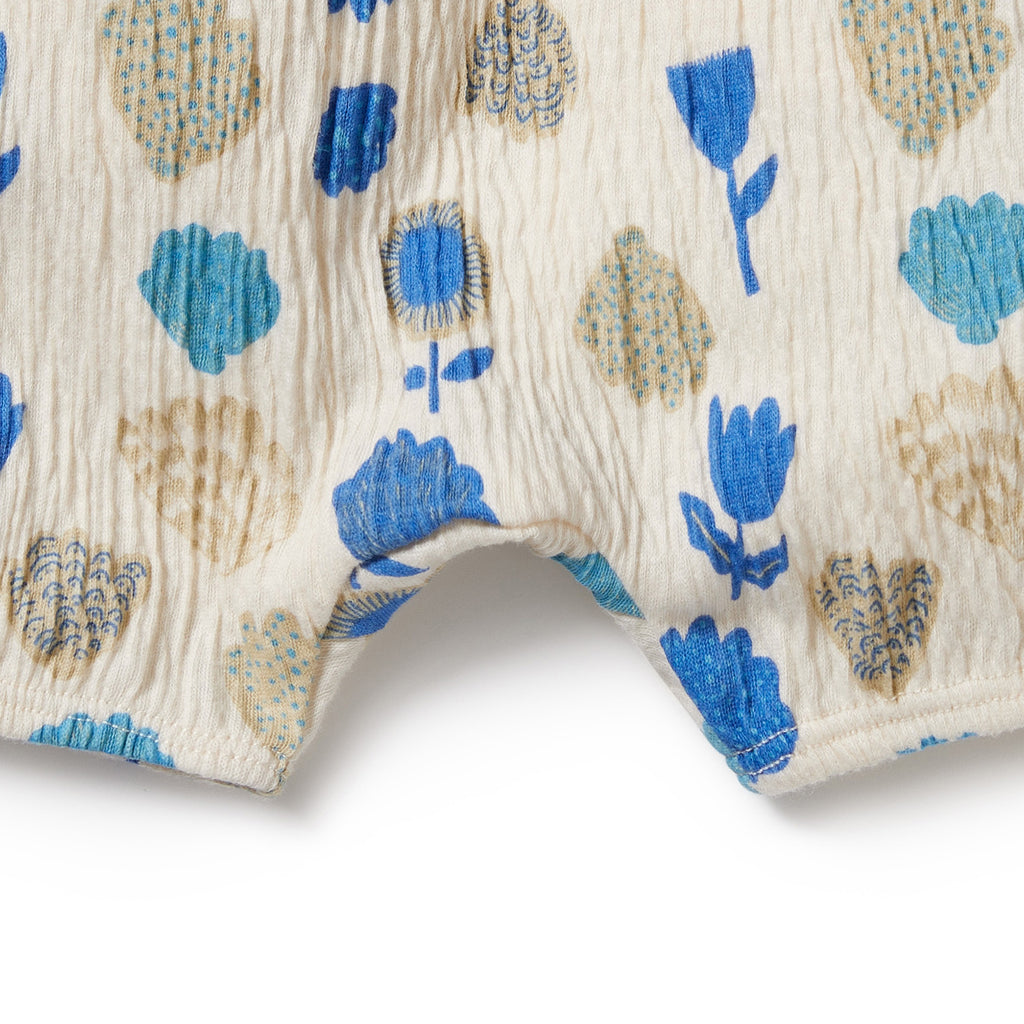 Ocean Breeze Crinkle Bloomer Short