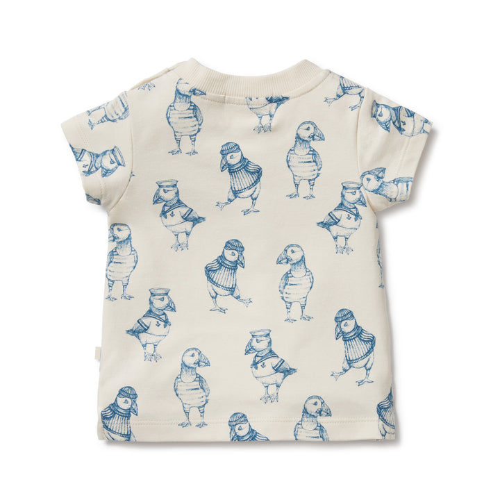 Wilson and Frenchy Petit Puffin Organic Tee
