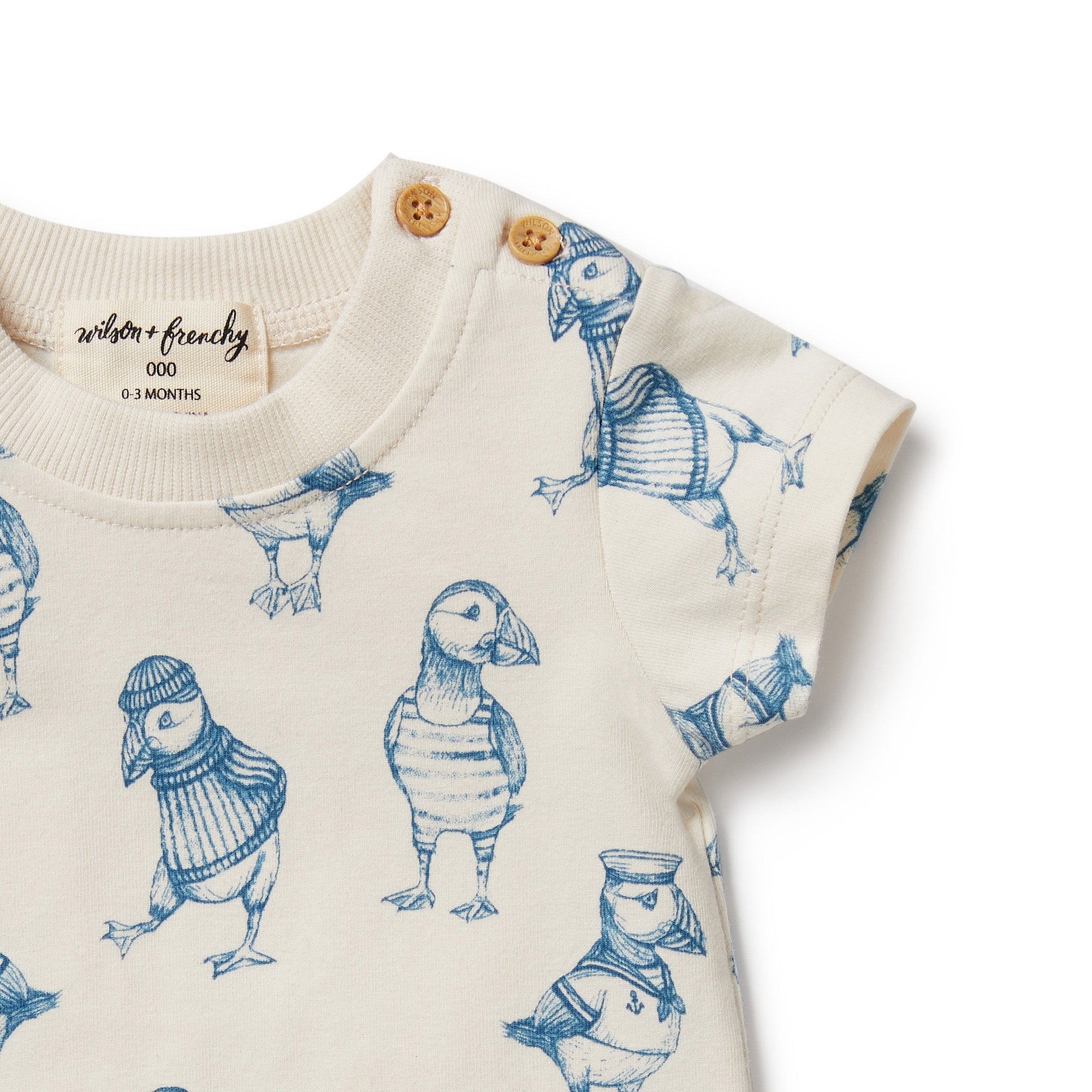 Petit Puffin Organic Tee