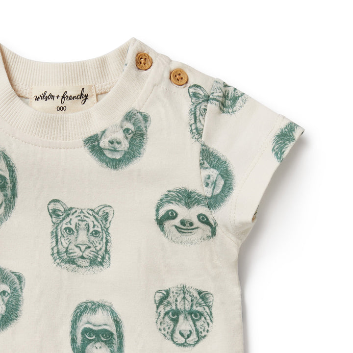 Wilson and Frenchy Hello Jungle Organic Tee