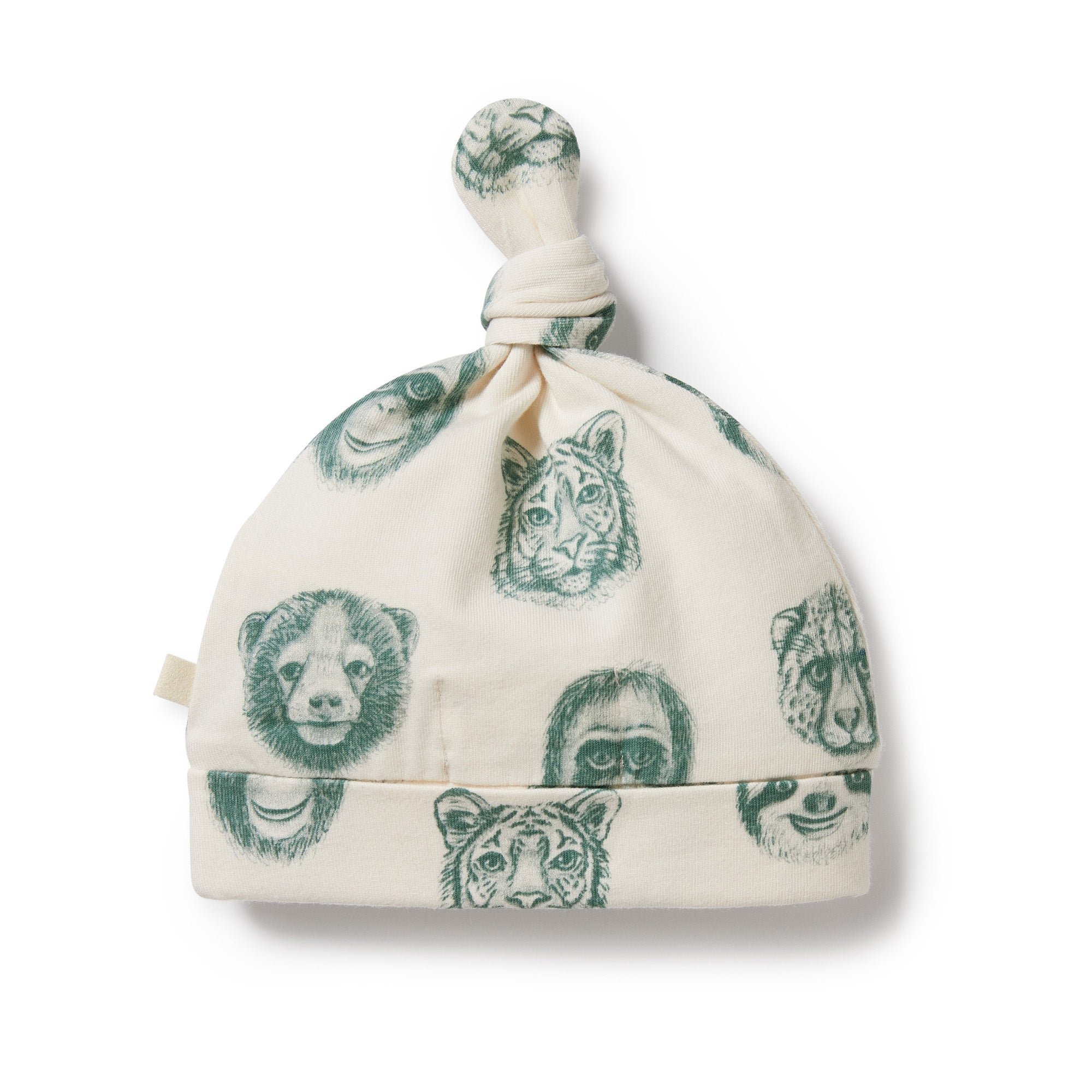 Wilson and Frenchy Hello Jungle Organic Knot Hat