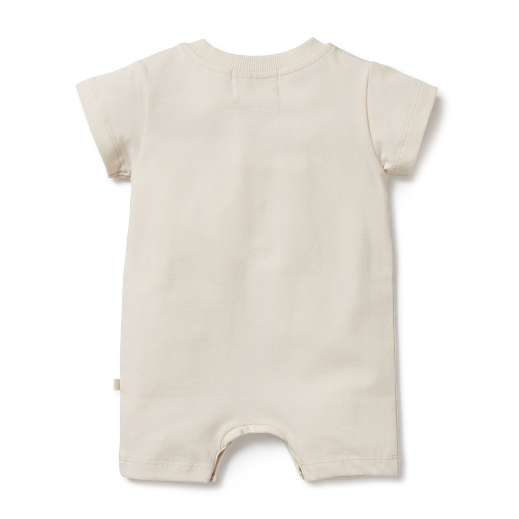 Petit Puffin Organic Boyleg Growsuit