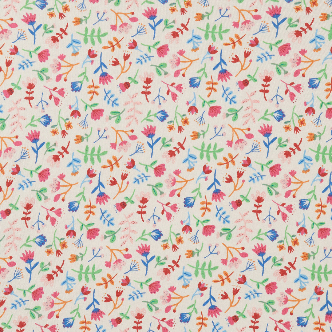 Wilson and Frenchy Tropical Garden Organic Cot Sheet