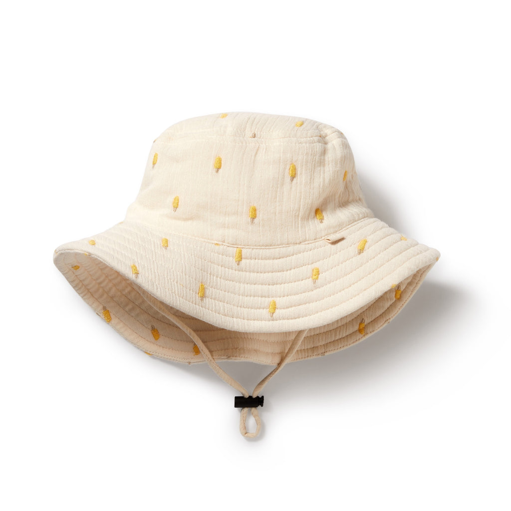 Wilson and Frenchy Ice Pops Organic Crinkle Sun Hat