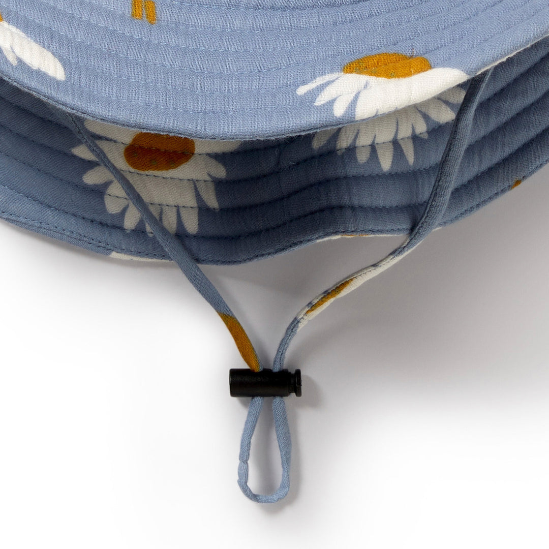 Wilson and Frenchy Daisy Floral Organic Crinkle Sun Hat