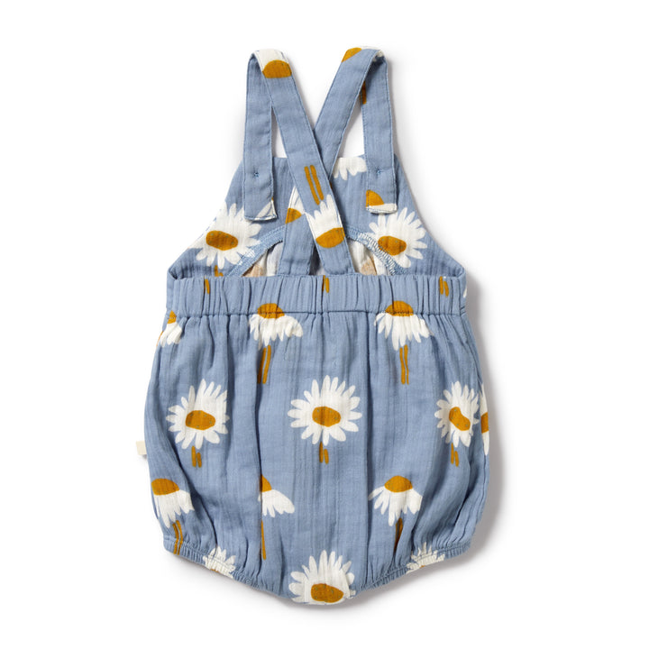 Wilson and Frenchy Daisy Floral Organic Crinkle Bodysuit