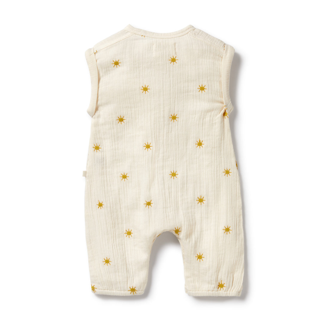 Wilson and Frenchy Sunshine Organic Crinkle Growsuit