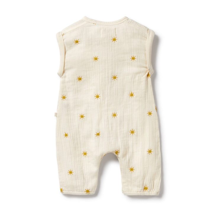 Wilson and Frenchy Sunshine Organic Crinkle Growsuit