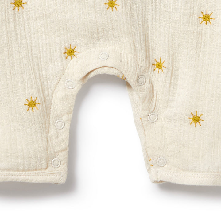 Wilson and Frenchy Sunshine Organic Crinkle Growsuit