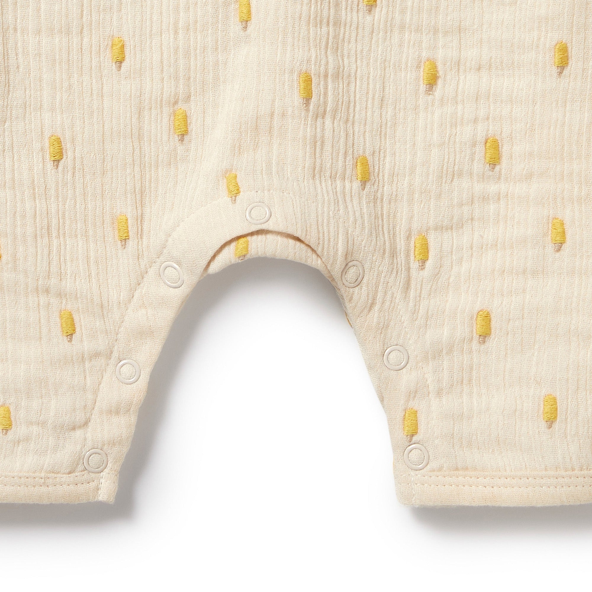 Ice Pops Organic Crinkle Growsuit