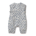 Wilson and Frenchy Blue Coral Organic Crinkle Growsuit