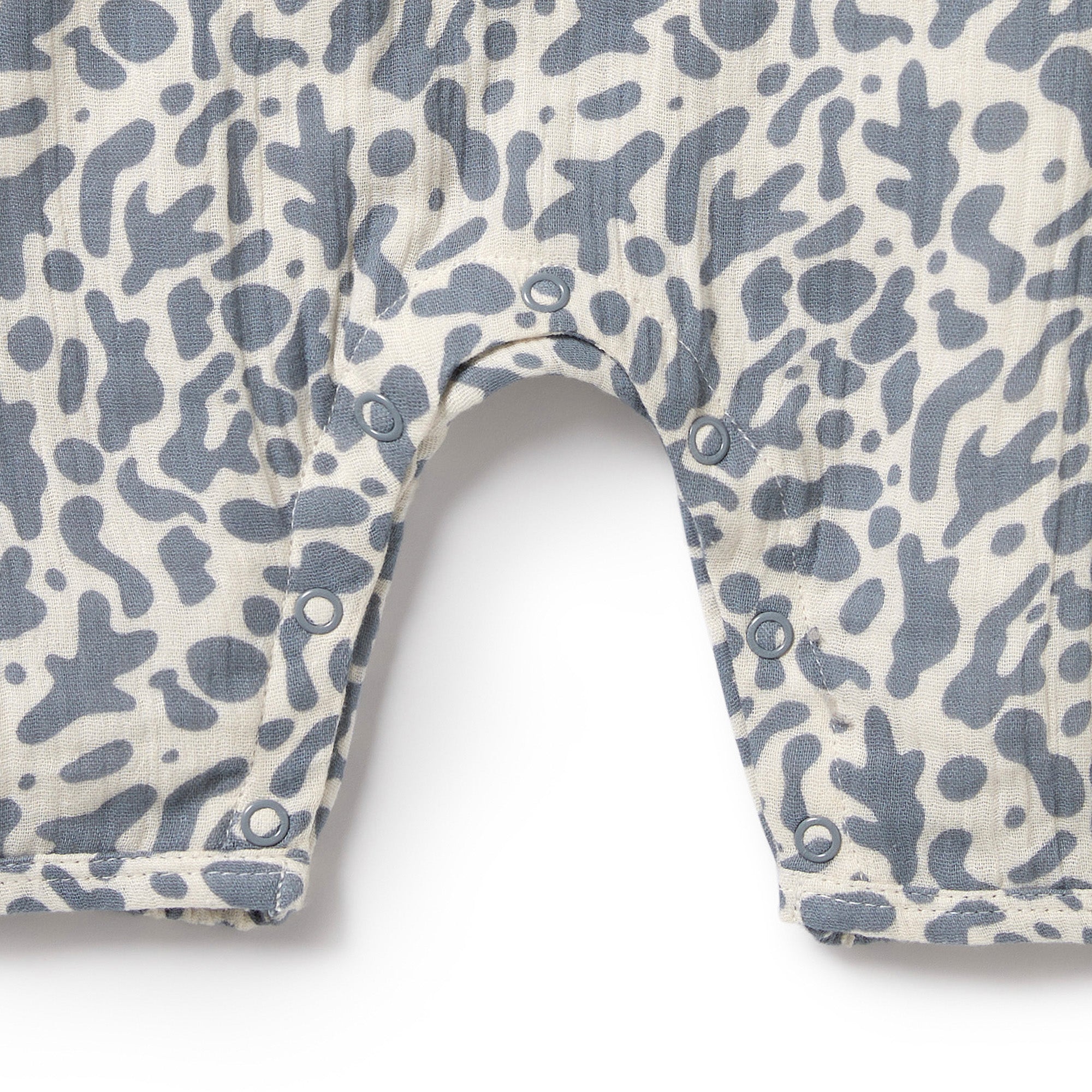 Blue Coral Organic Crinkle Growsuit