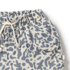 Wilson and Frenchy Blue Coral Organic Crinkle Short
