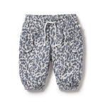 Wilson and Frenchy Blue Coral Organic Crinkle Pant