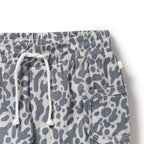 Wilson and Frenchy Blue Coral Organic Crinkle Pant