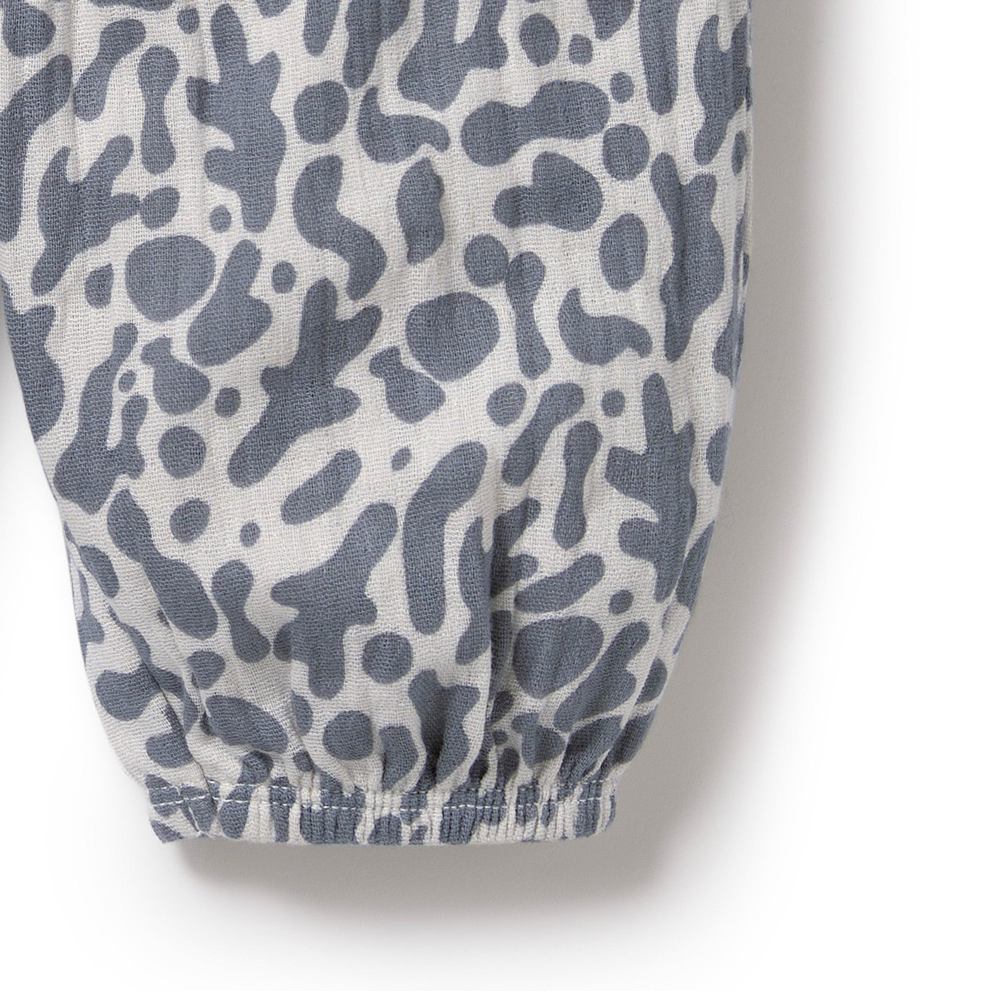 Wilson and Frenchy Blue Coral Organic Crinkle Pant