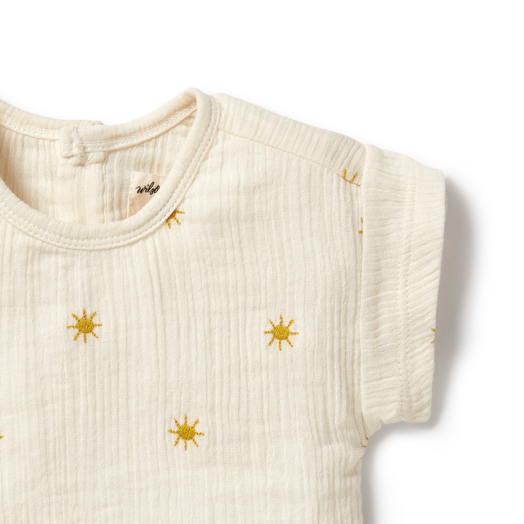 Wilson and Frenchy Sunshine Organic Crinkle Tee