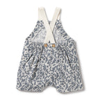 Wilson and Frenchy Blue Coral Organic Crinkle Overall