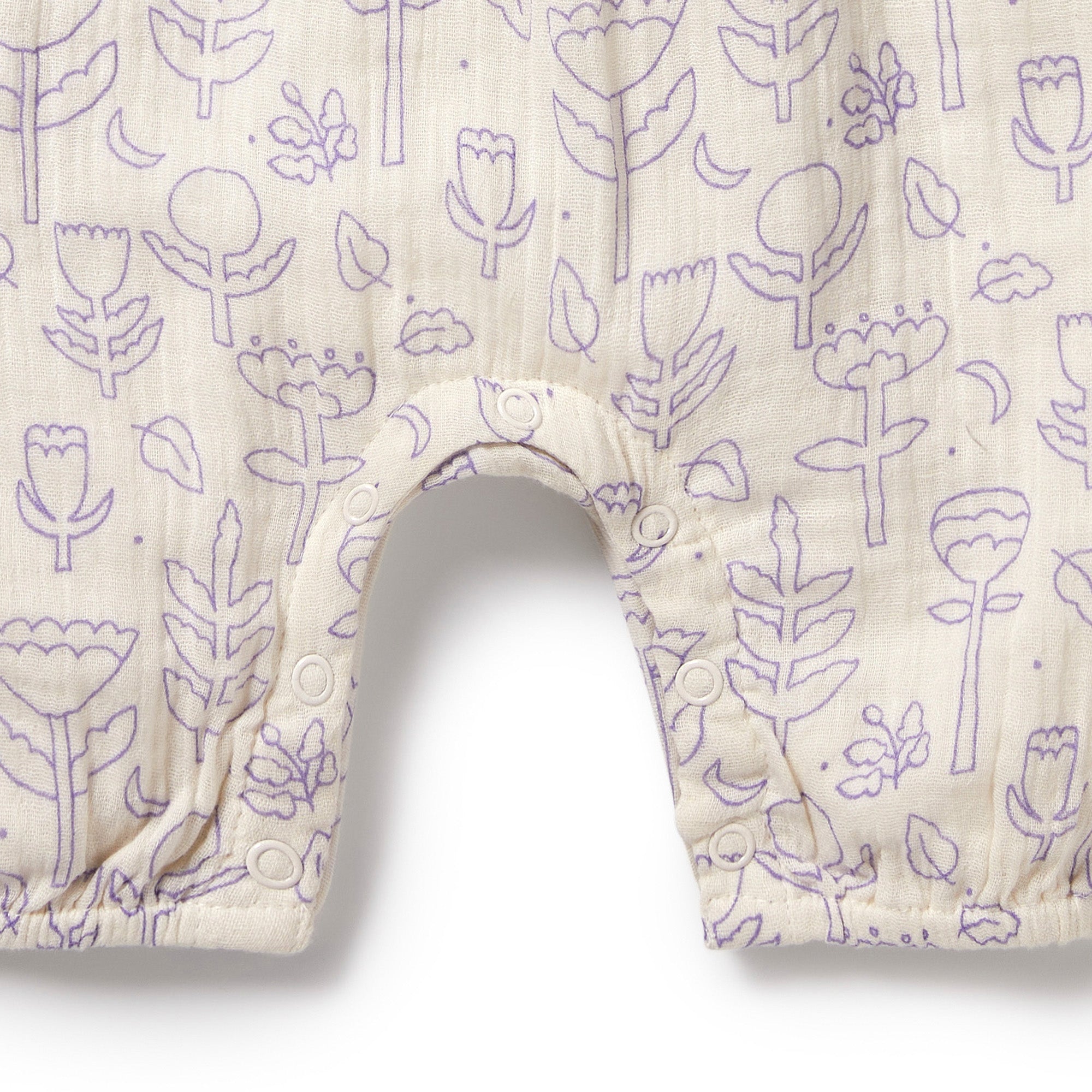 Wilson and Frenchy Flow Organic Crinkle Baby Jumpsuit