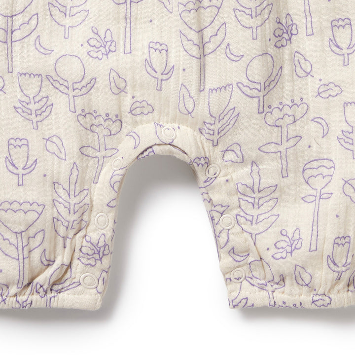 Wilson and Frenchy Flow Organic Crinkle Baby Jumpsuit