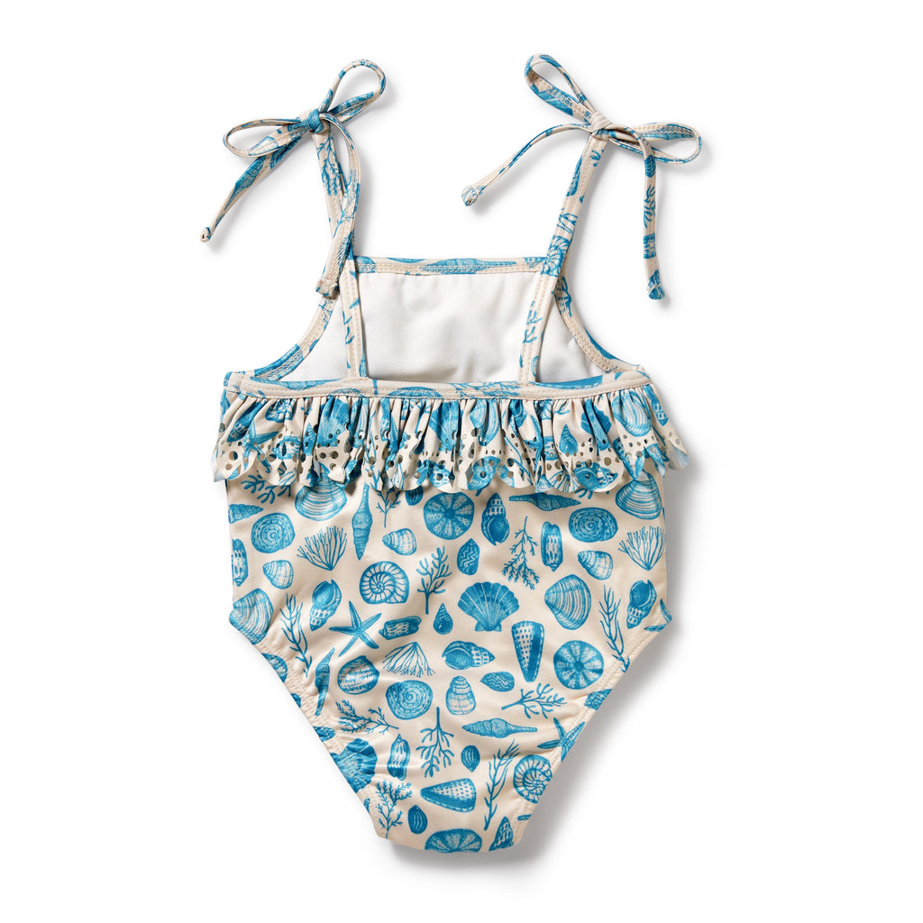 Wilson and Frenchy Shells Cutwork Swimsuit