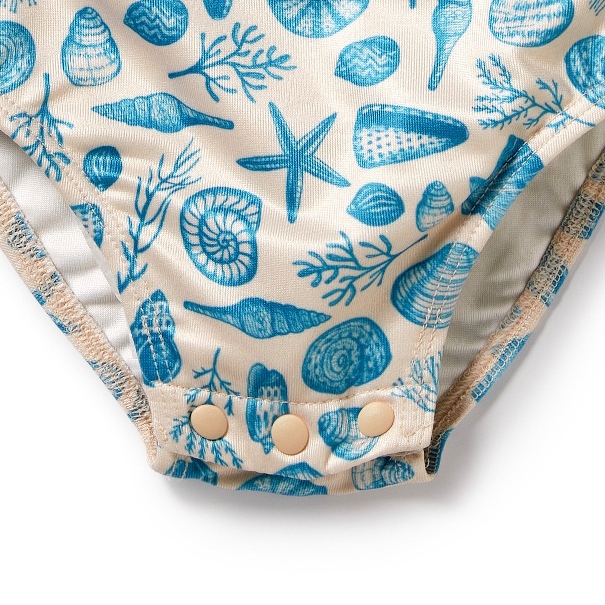 Wilson and Frenchy Shells Cutwork Swimsuit
