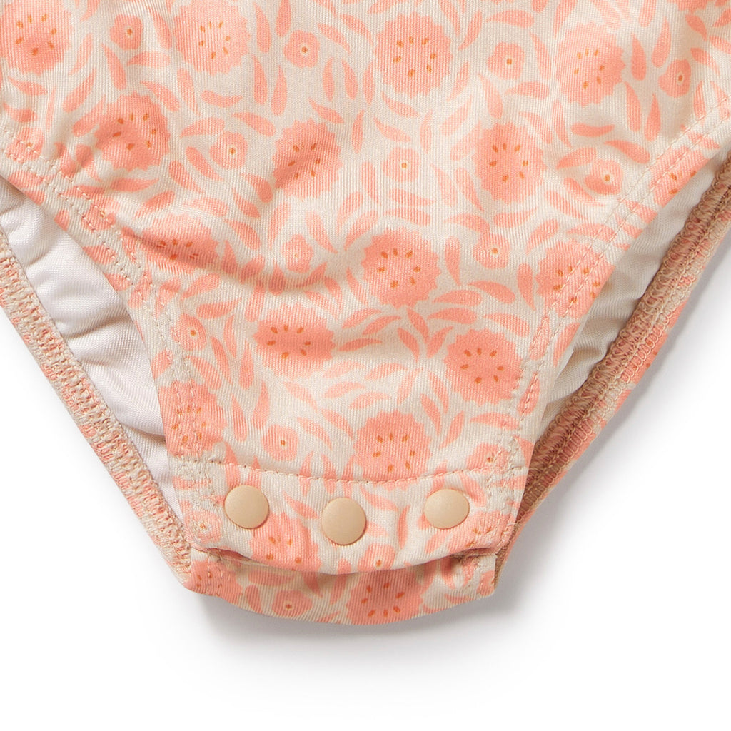 Wilson and Frenchy Amelie Floral Cutwork Swimsuit