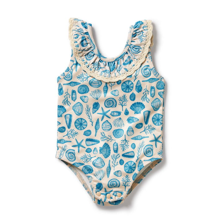 Wilson and Frenchy Shells Crochet Swimsuit