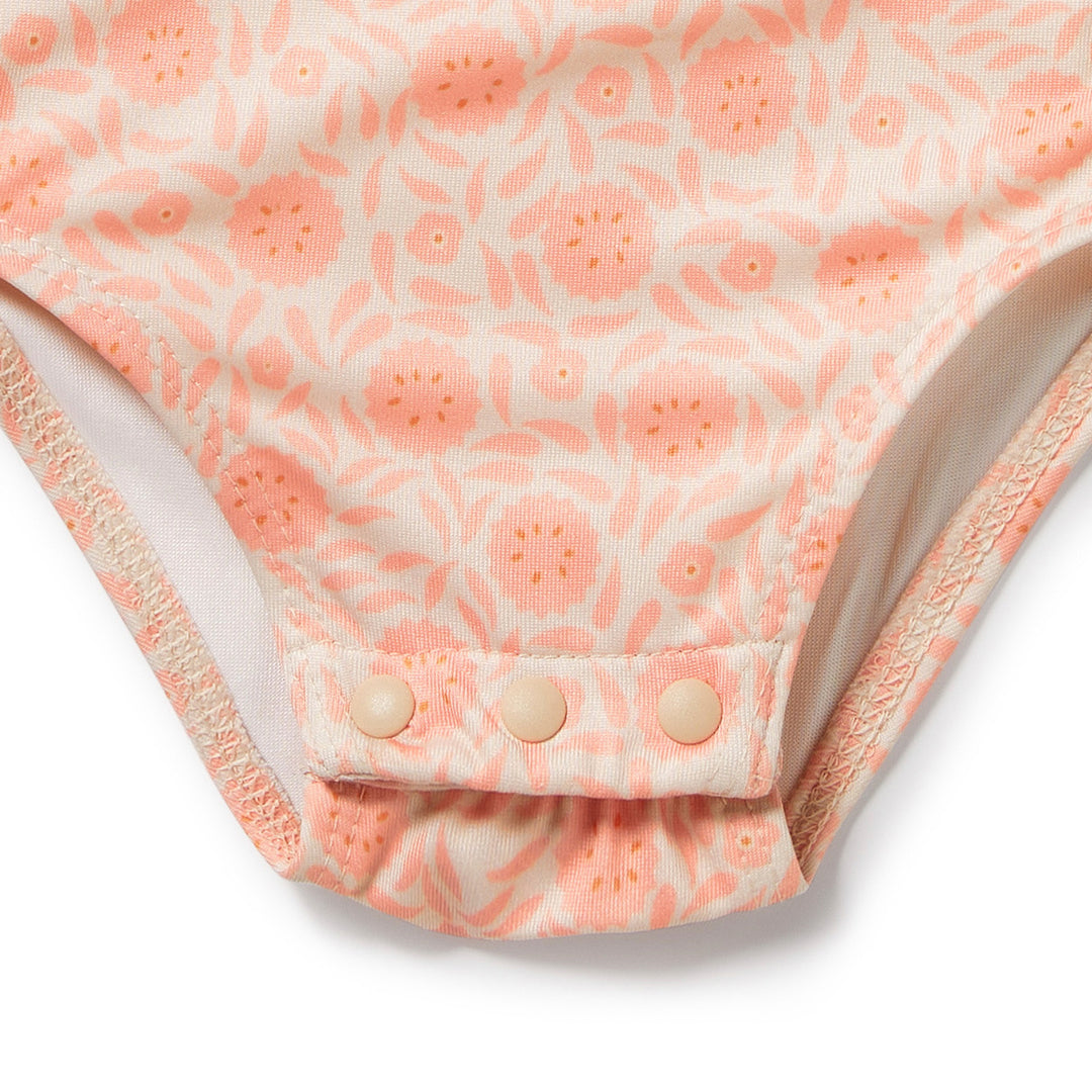 Wilson and Frenchy Amelie Floral Crochet Swimsuit