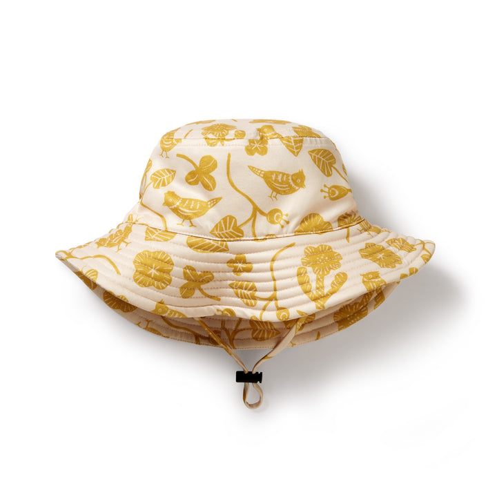 Wilson and Frenchy Goldie Floral Swim Sun Hat