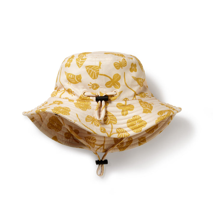 Wilson and Frenchy Goldie Floral Swim Sun Hat