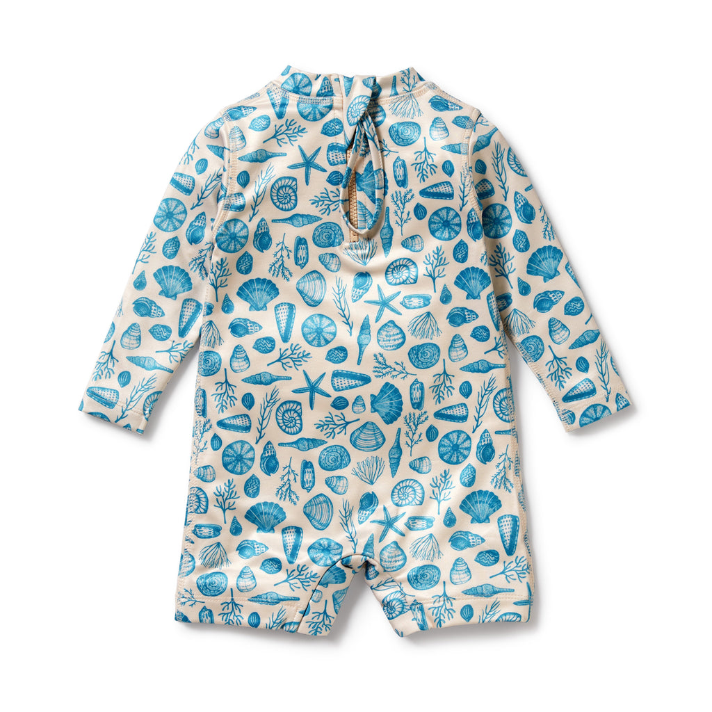 Shells One Piece Boyleg Swimsuit