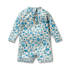 Shells One Piece Boyleg Swimsuit