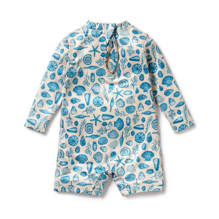 Wilson and Frenchy Shells One Piece Boyleg Swimsuit