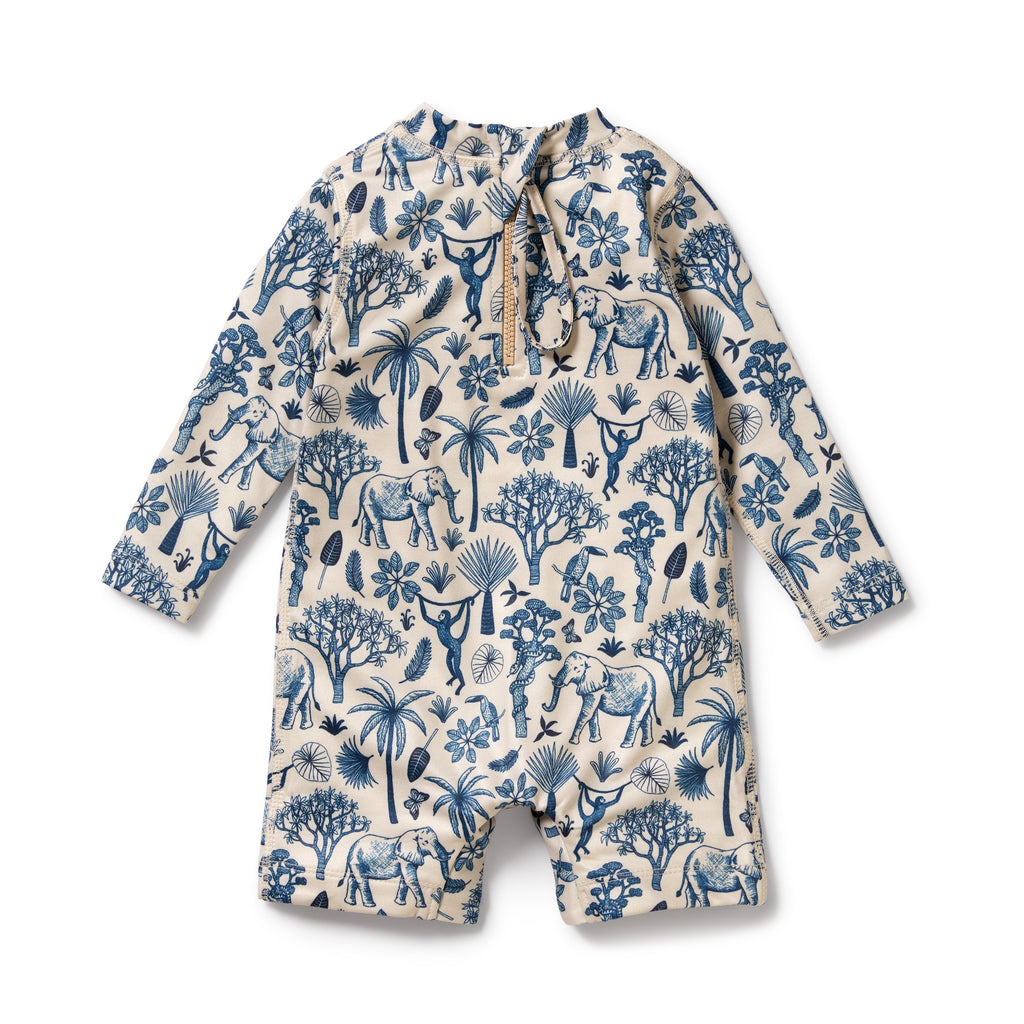 Jungle One Piece Boyleg Swimsuit