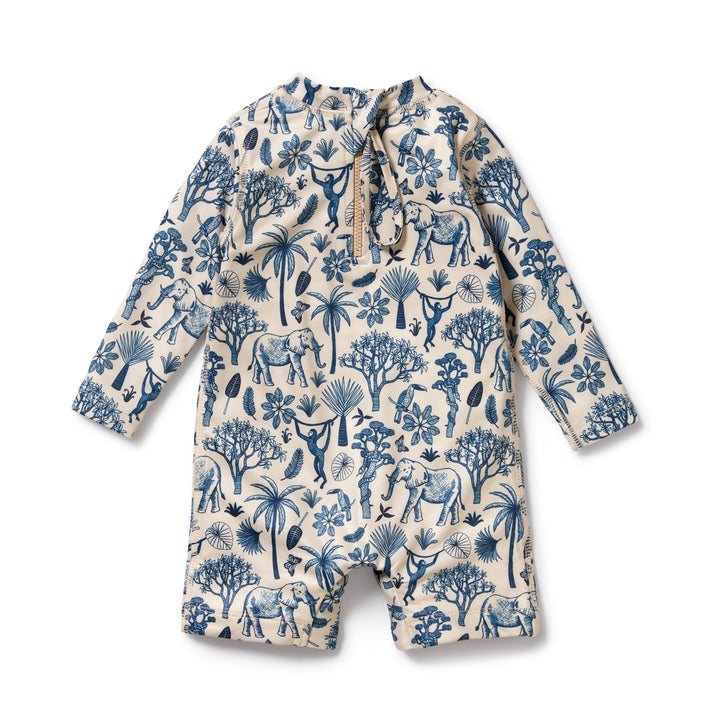 Wilson and Frenchy Jungle One Piece Boyleg Swimsuit