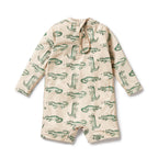 Little Croc One Piece Boyleg Swimsuit