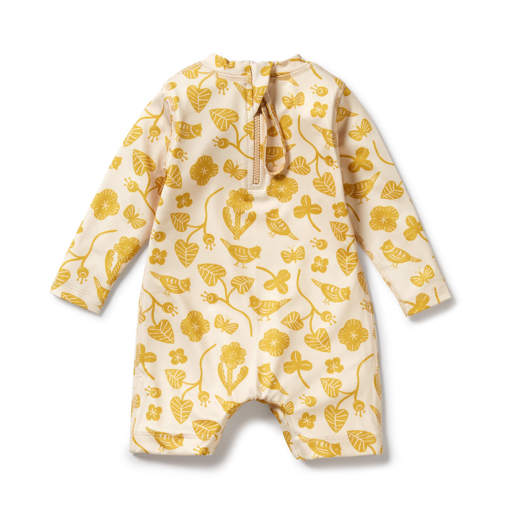Goldie Floral One Piece Boyleg Swimsuit