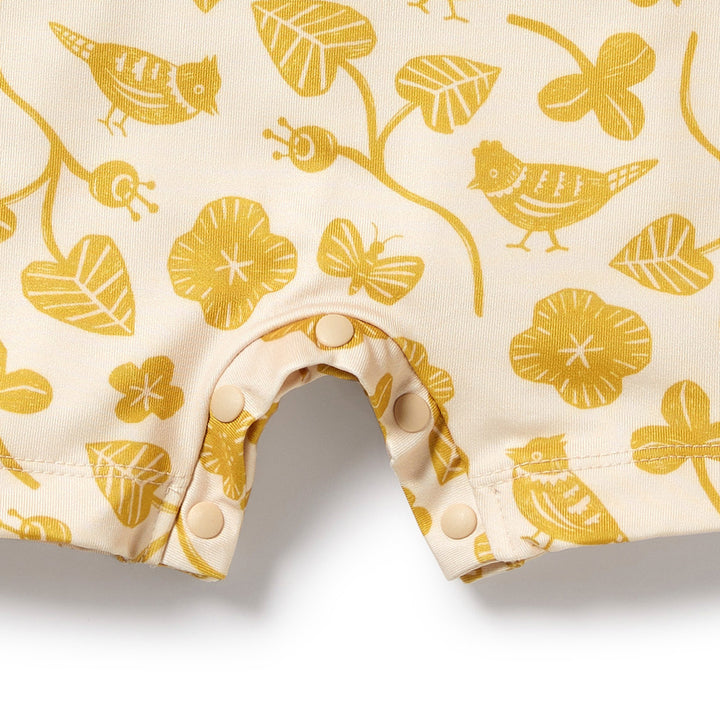 Wilson and Frenchy Goldie Floral One Piece Boyleg Swimsuit