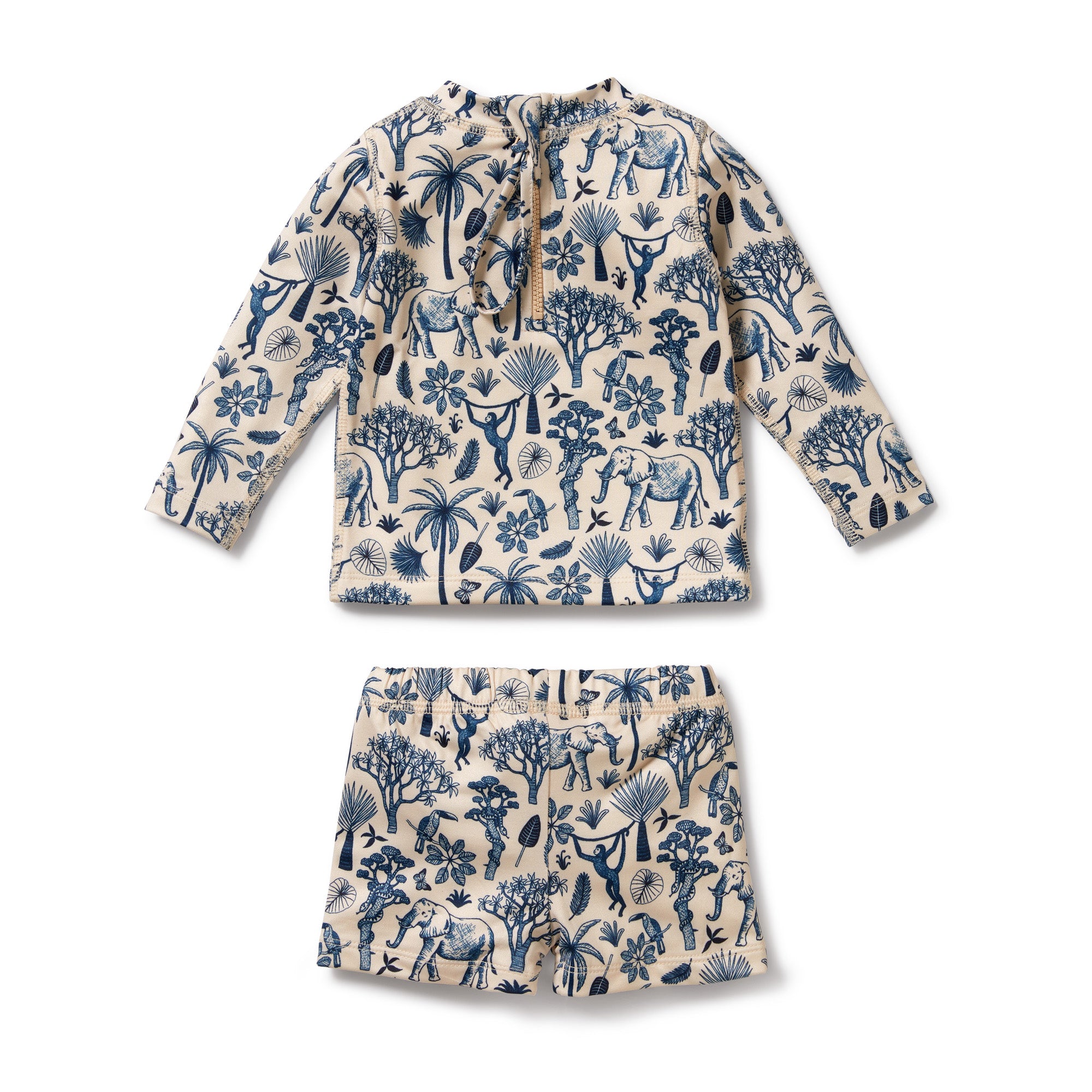 Wilson and Frenchy Jungle Rashie Swim Set