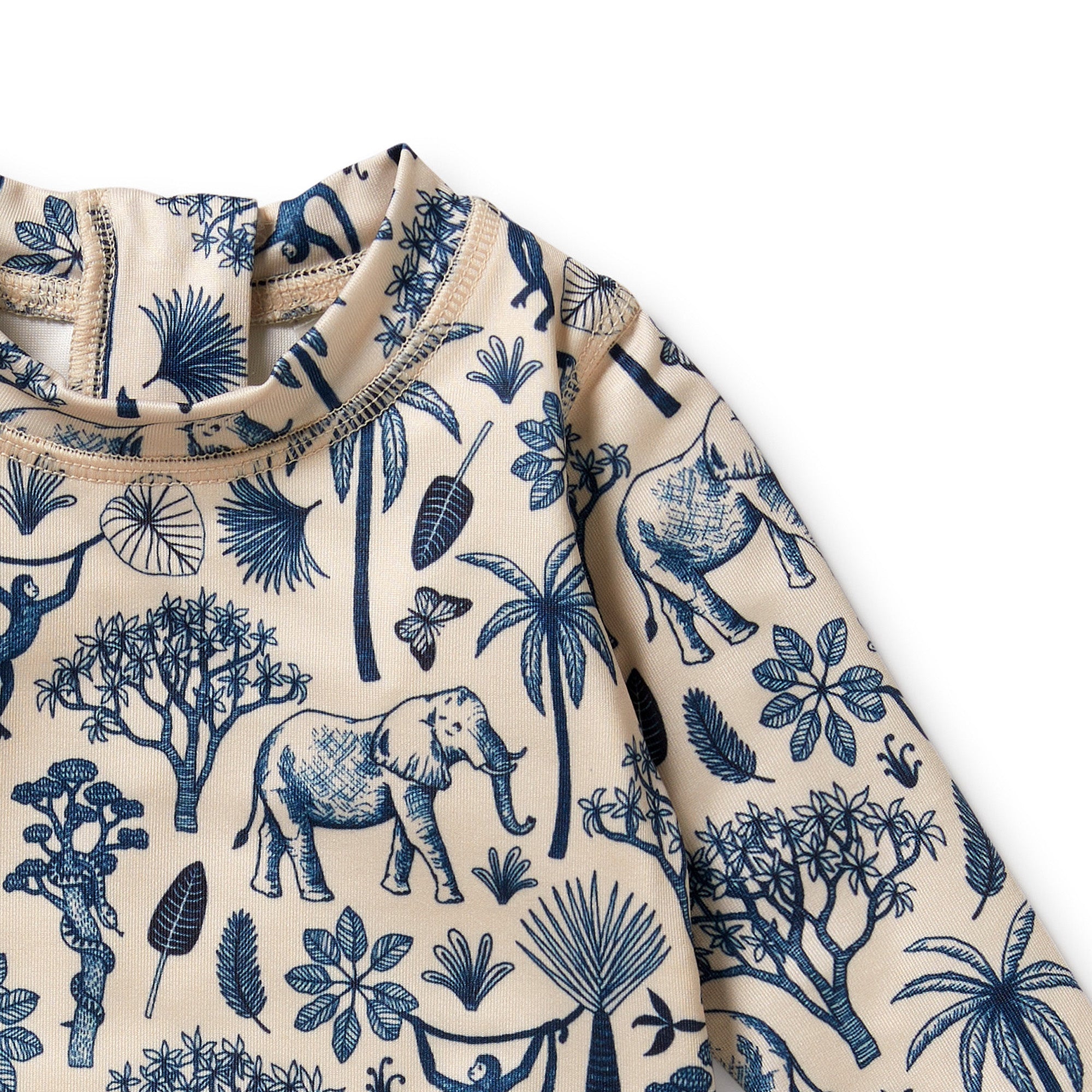 Wilson and Frenchy Jungle Rashie Swim Set