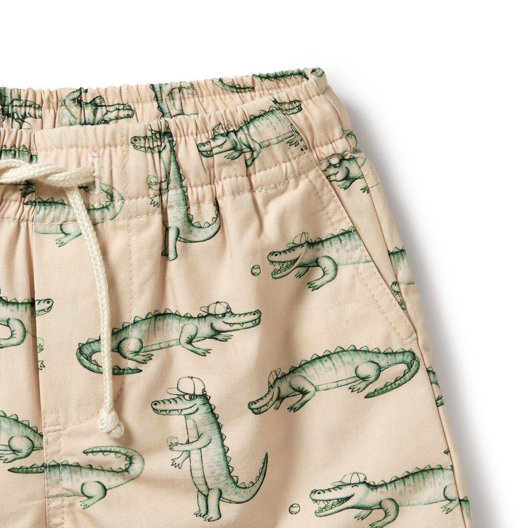 Wilson and Frenchy Little Croc Board Short