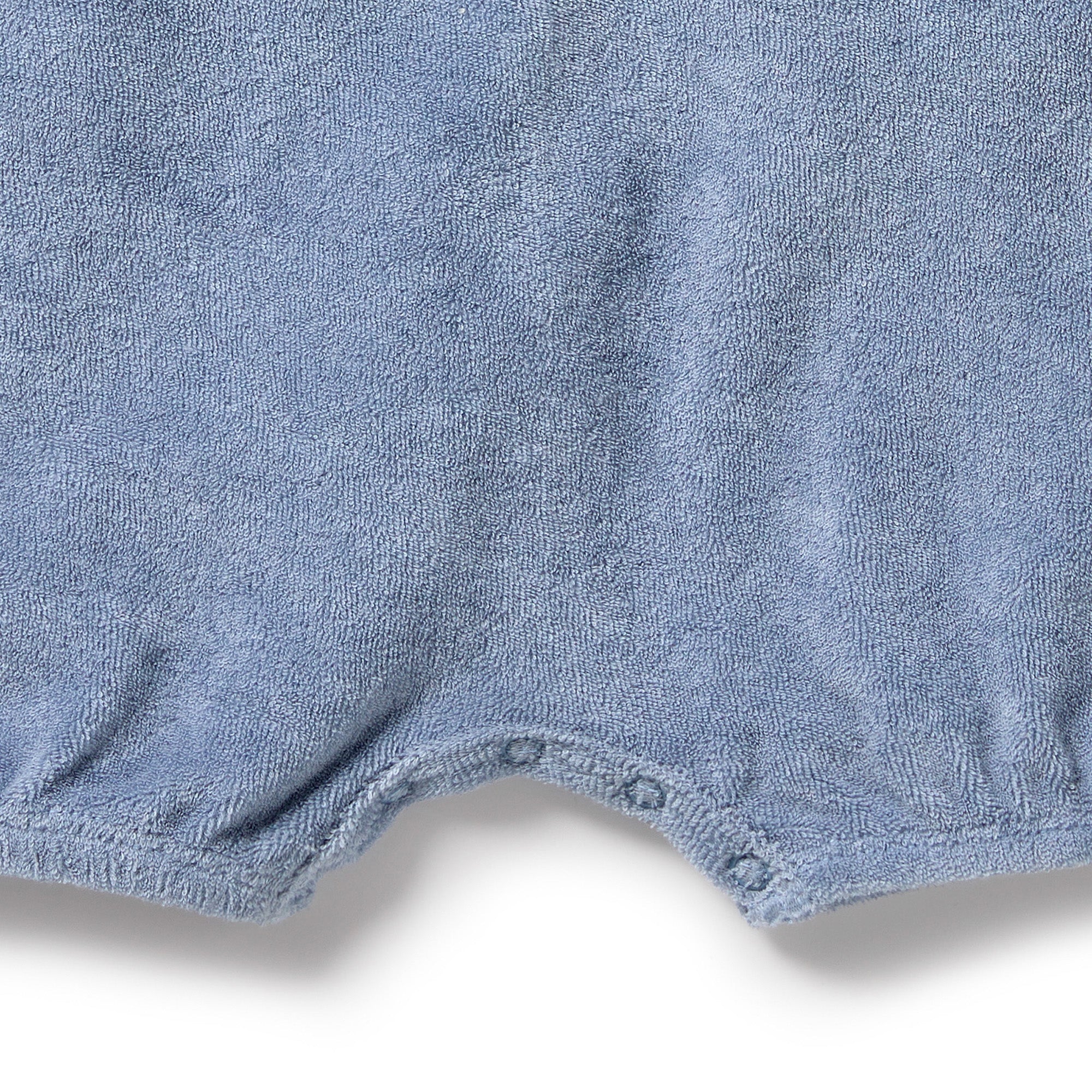 Dusty Blue Organic Terry Growsuit