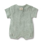 Pistachio Organic Terry Growsuit