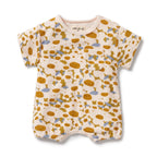 Flower Burst Organic Terry Growsuit