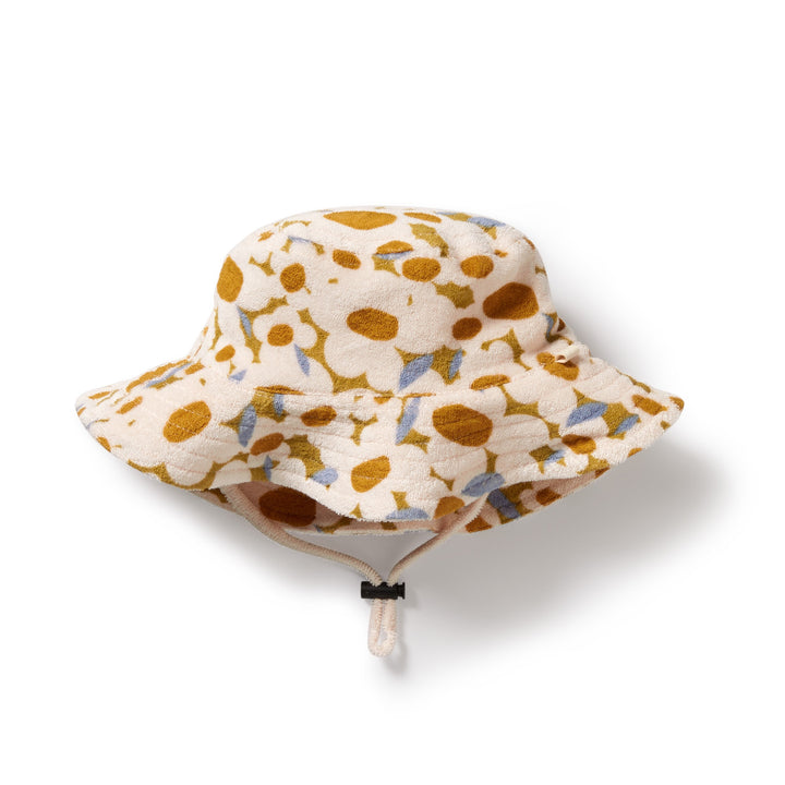 Wilson and Frenchy Flower Burst Organic Terry Sun Hat